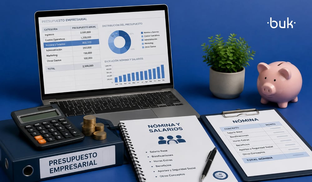 Estructura de un presupuesto empresarial: nómina y salarios
