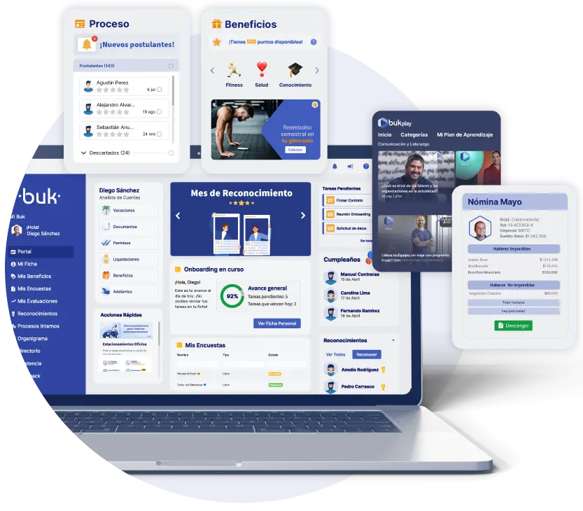 Buk software de recursos humanos, centraliza todas tus tareas en una plataforma y mejora la gestión humana en tu empresa 