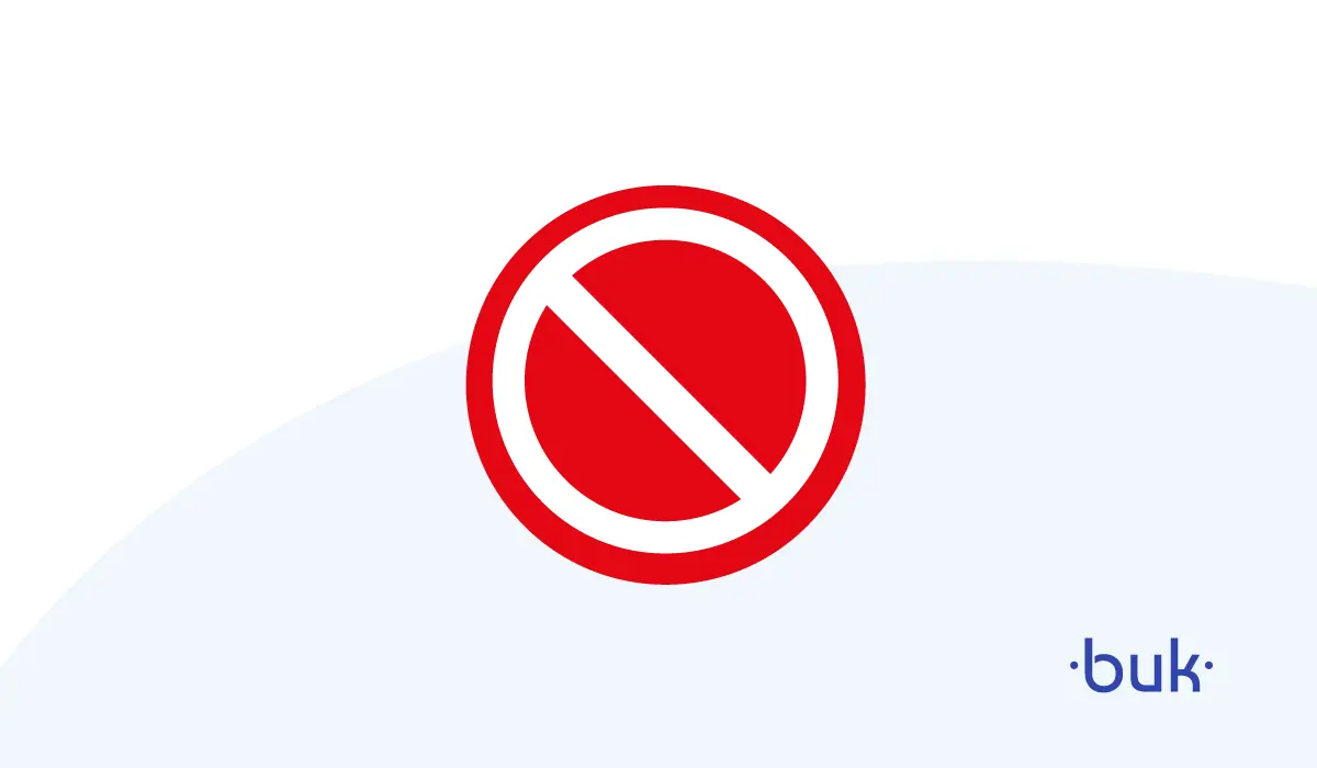prohibido